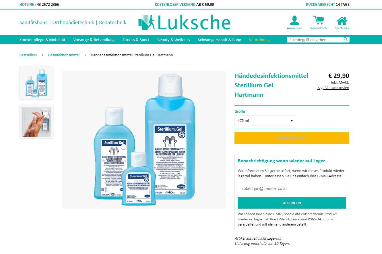 Luksche Webshop