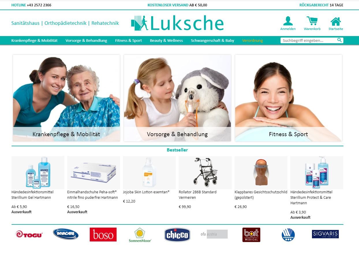 Luksche Website