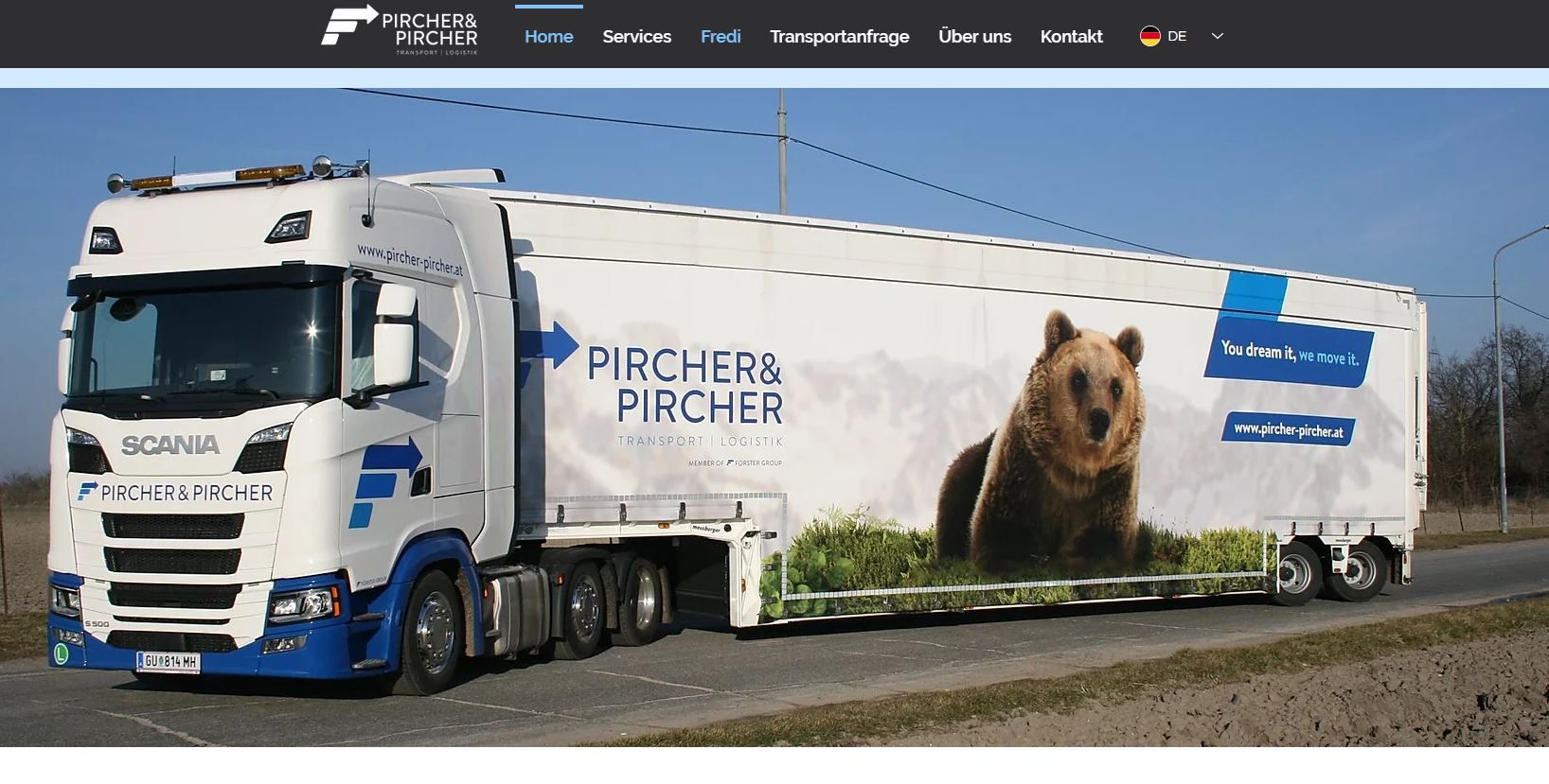 Pircher & Pircher Website - Pircher Truck